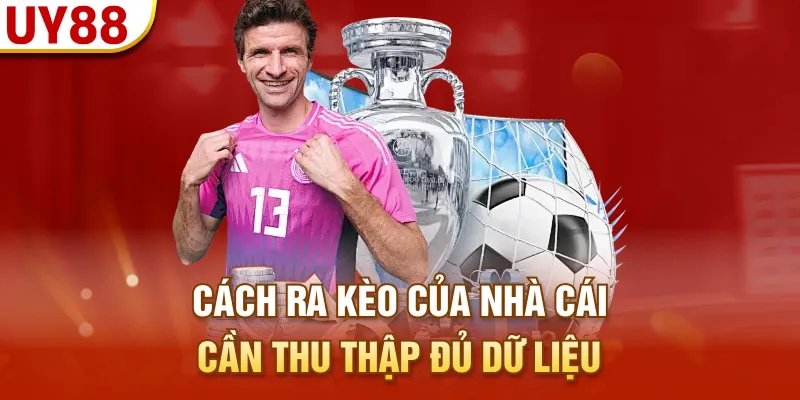 Cách ra kèo của nhà cái cần thu thập đủ dữ liệu