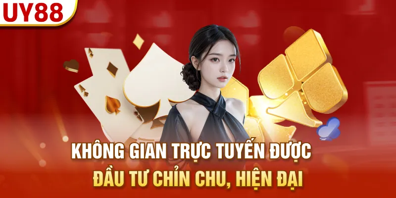 Không gian trực tuyến được đầu tư chỉn chu, hiện đại