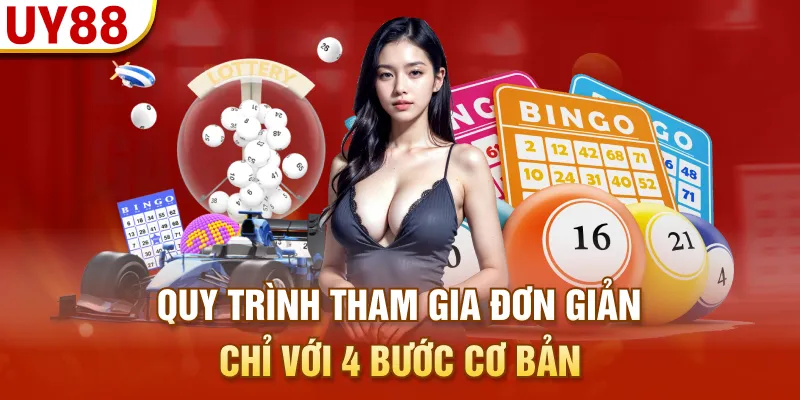 Quy trình tham gia đơn giản chỉ với 4 bước cơ bản