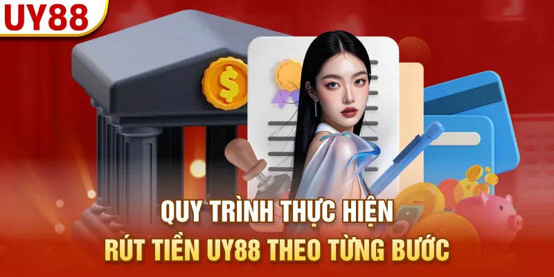 Quy trình thực hiện rút tiền UY88 theo từng bước