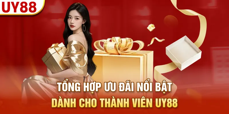 Tổng hợp ưu đãi nổi bật dành cho thành viên UY88